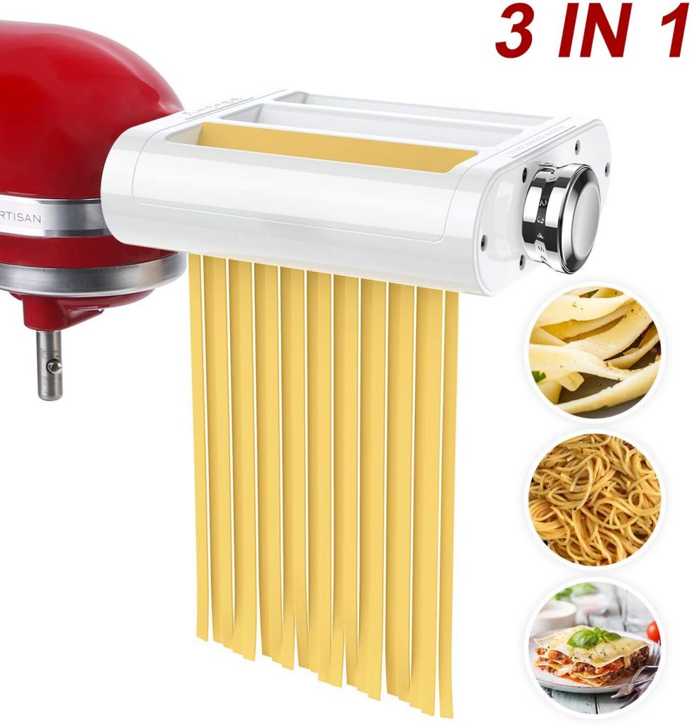 kitchenaid pasta roller and cutter set attachment